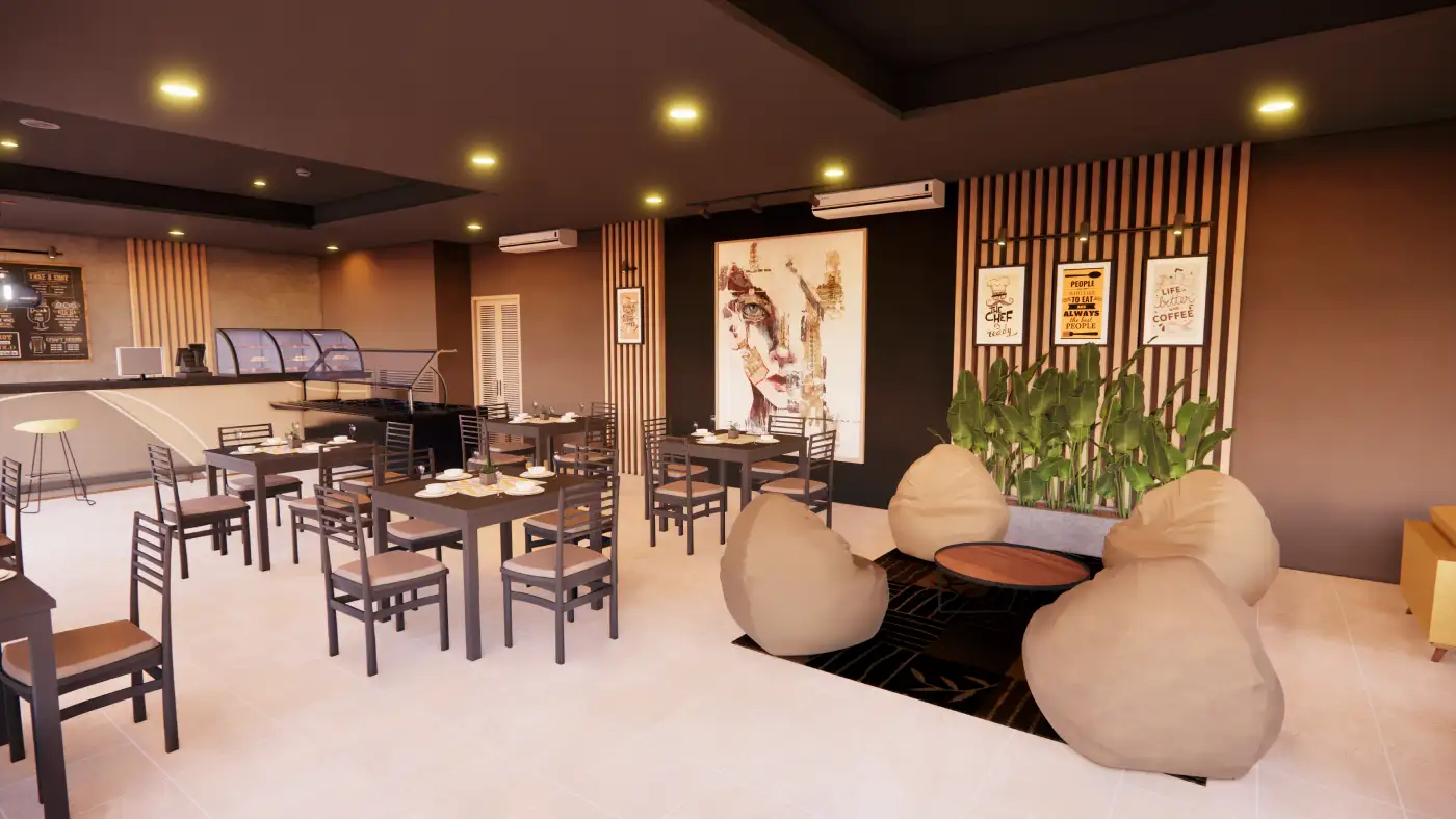 Royal Park Restaurant. Nua Architect, Archt. Nishan Ubhaya Kumara. CHARTERED ARCHITECT B.Arch