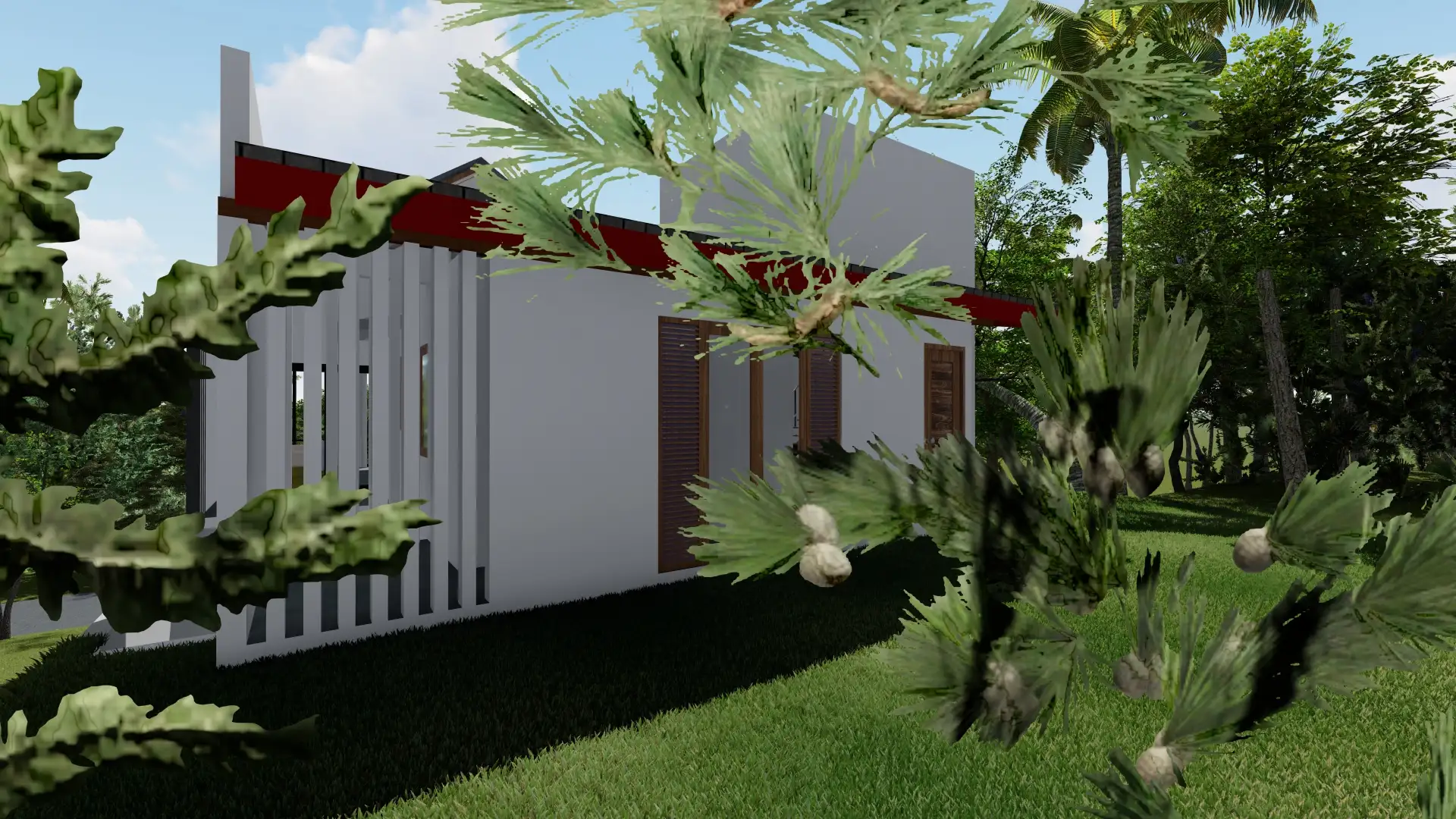 Gelioya House Design. Nua Architect, Archt. Nishan Ubhaya Kumara. CHARTERED ARCHITECT B.Arch