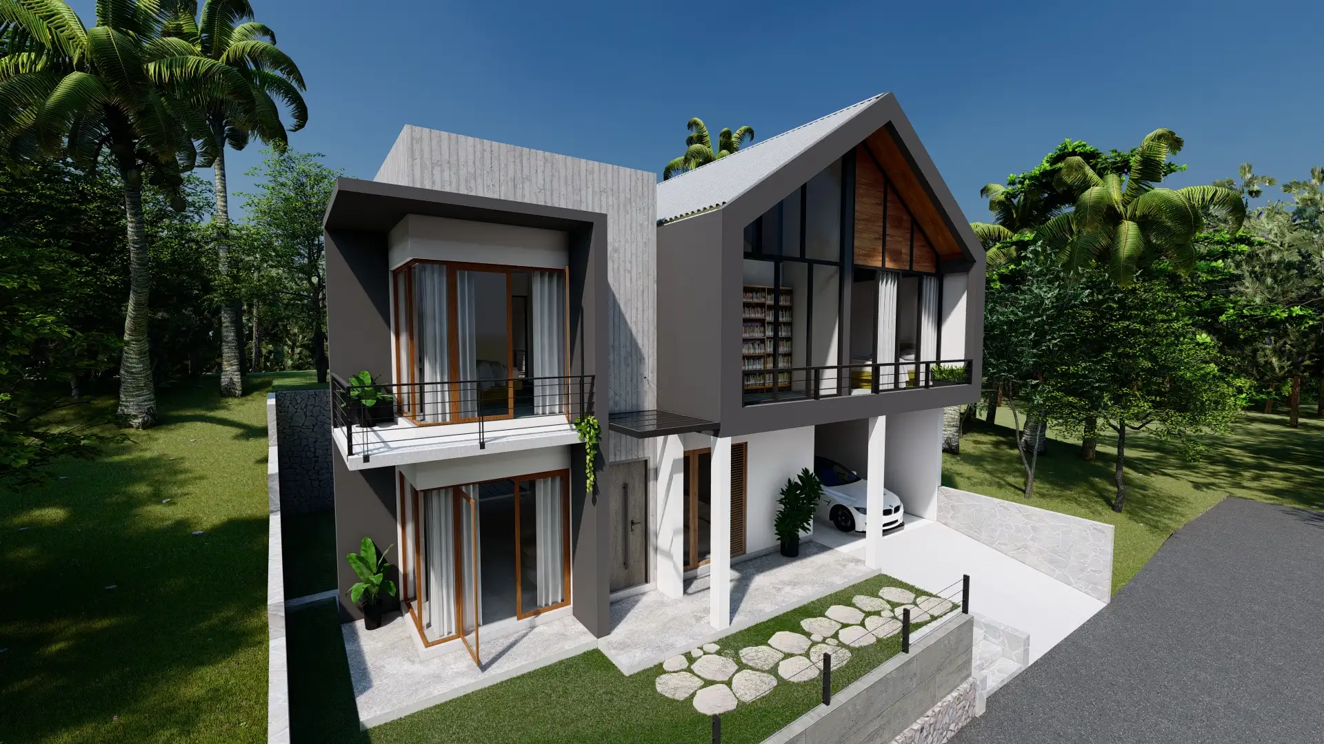 Gelioya House Design. Nua Architect, Archt. Nishan Ubhaya Kumara. CHARTERED ARCHITECT B.Arch