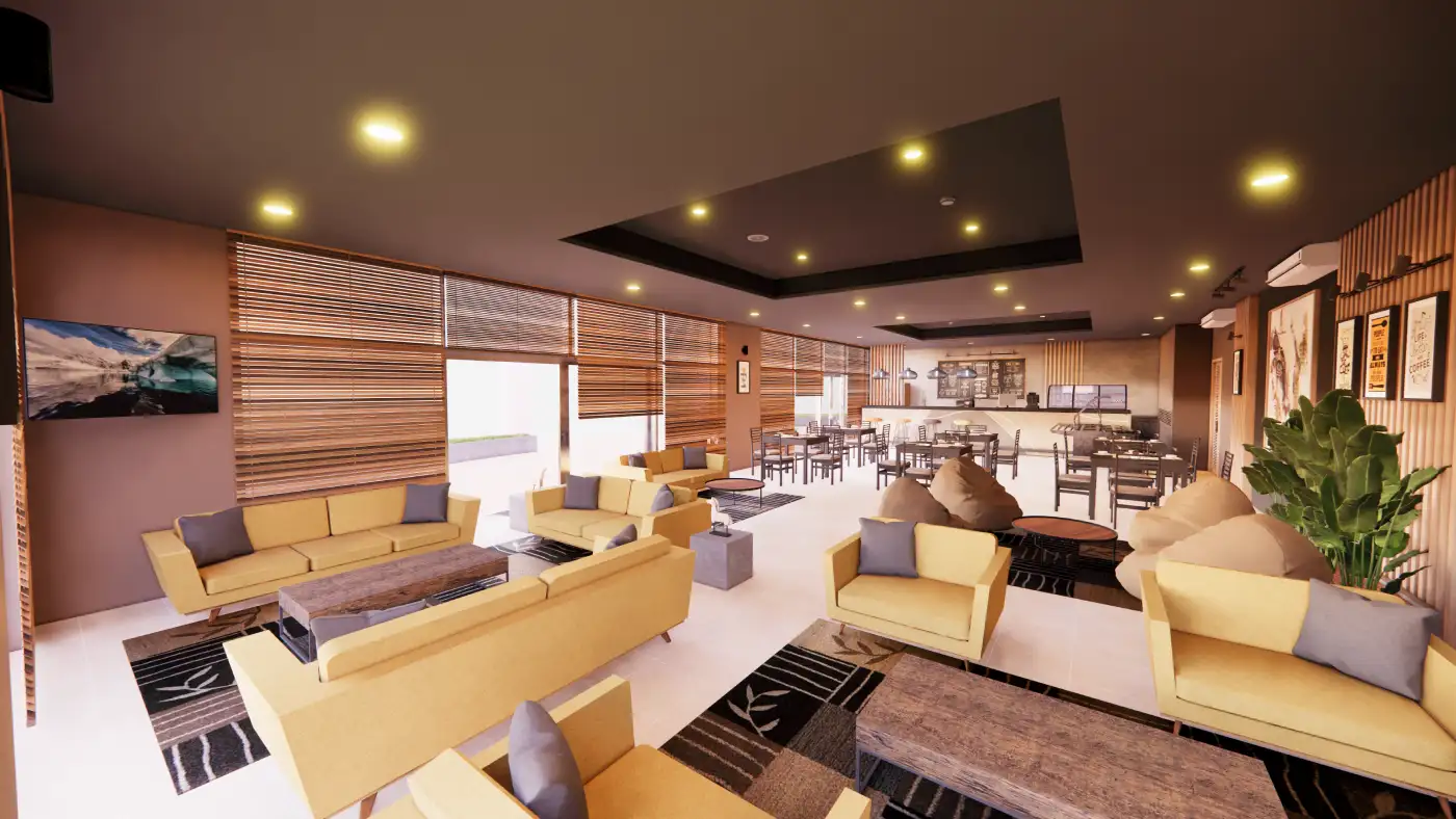 Royal Park Restaurant. Nua Architect, Archt. Nishan Ubhaya Kumara. CHARTERED ARCHITECT B.Arch