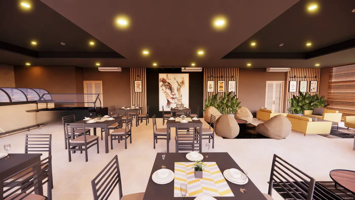 Royal Park Restaurant. Nua Architect, Archt. Nishan Ubhaya Kumara. CHARTERED ARCHITECT B.Arch