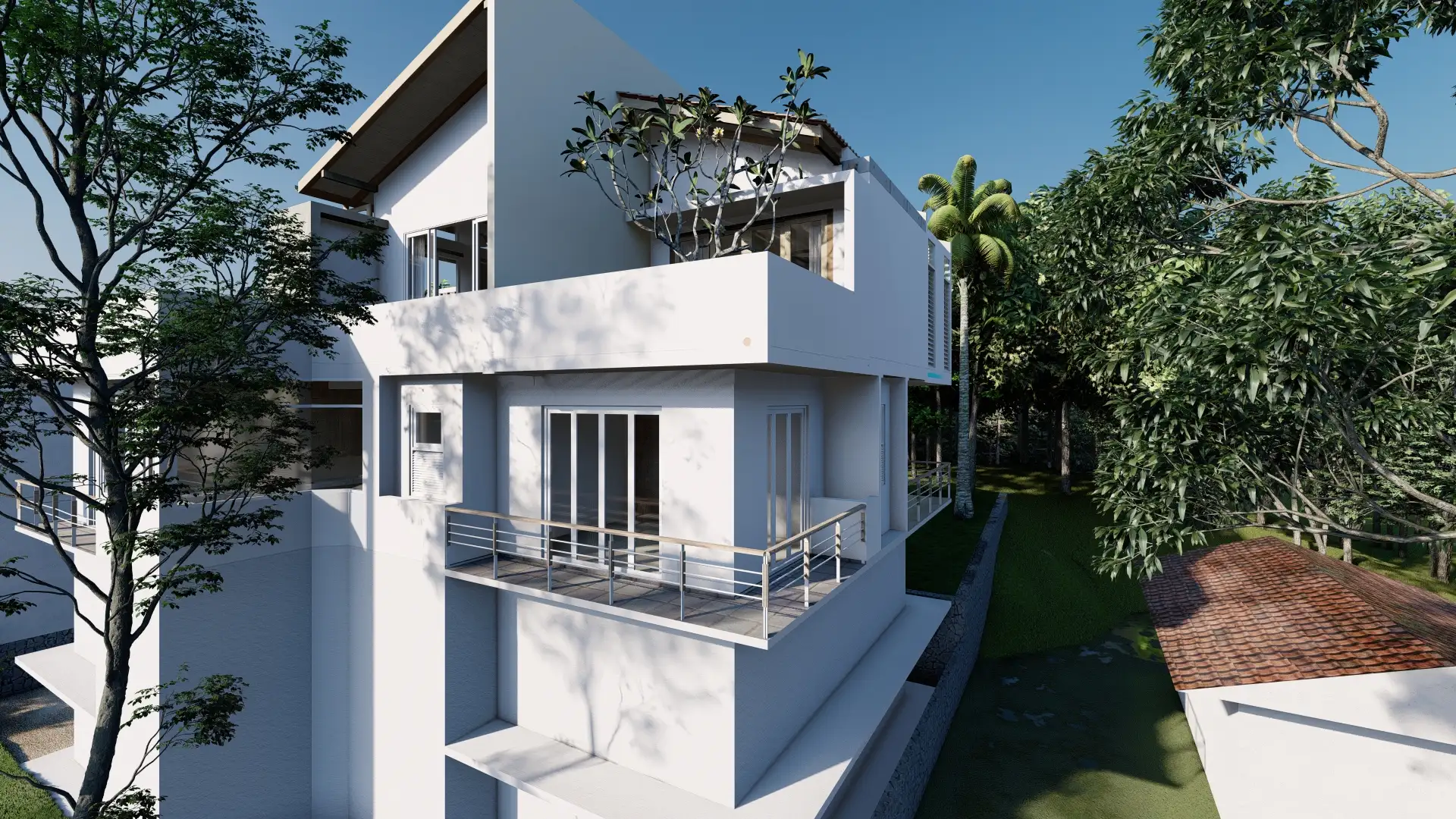 Malabe House Design. Nua Architect, Archt. Nishan Ubhaya Kumara. CHARTERED ARCHITECT B.Arch