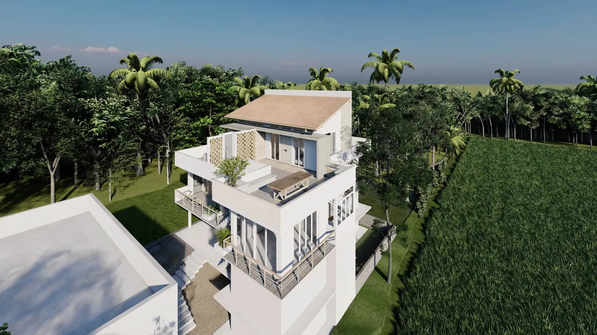 Malabe House Design. Nua Architect, Archt. Nishan Ubhaya Kumara. CHARTERED ARCHITECT B.Arch