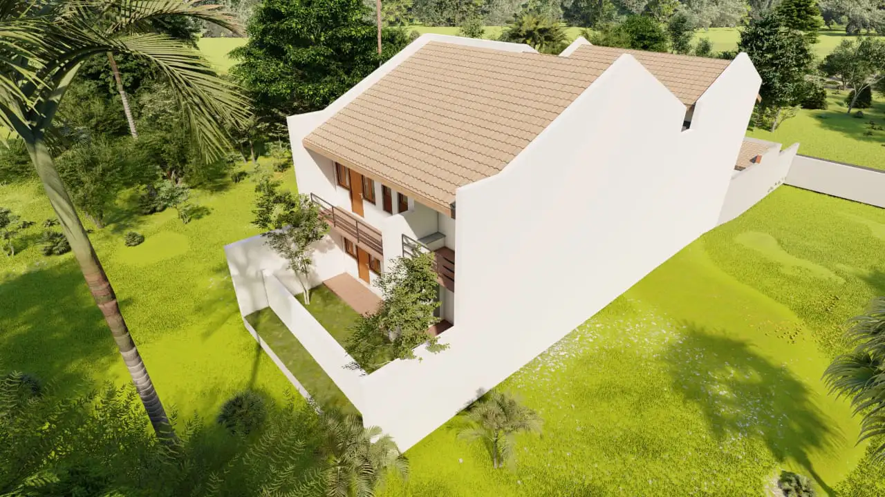 Wanniarachchi House. Nua Architect, Archt. Nishan Ubhaya Kumara. CHARTERED ARCHITECT B.Arch