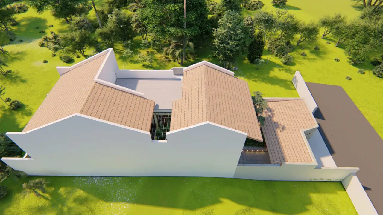 Wanniarachchi House. Nua Architect, Archt. Nishan Ubhaya Kumara. CHARTERED ARCHITECT B.Arch