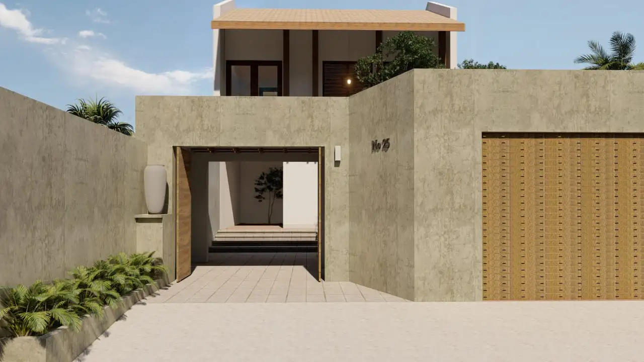 Wanniarachchi House. Nua Architect, Archt. Nishan Ubhaya Kumara. CHARTERED ARCHITECT B.Arch